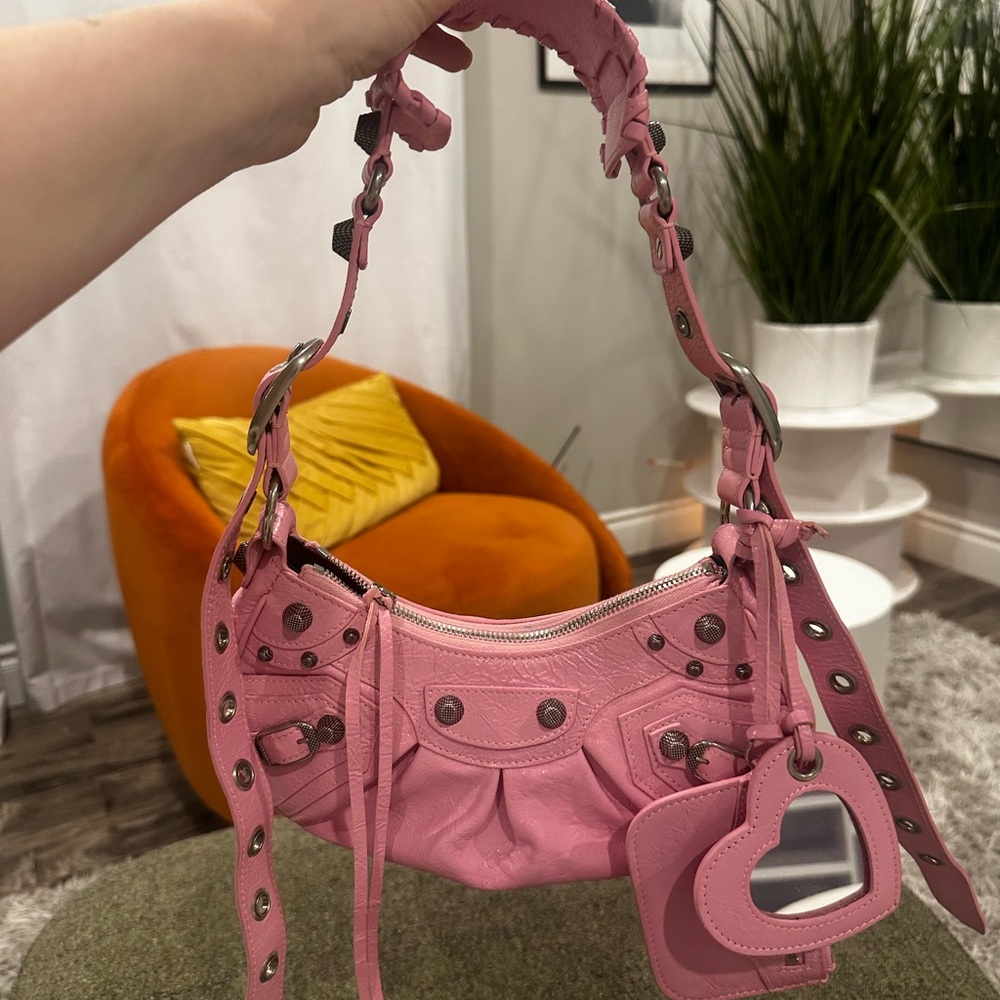 BALENCIAGA LE CAGOLE XS SHOULDER BAG